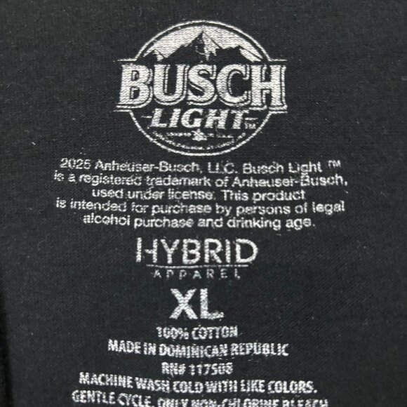 Busch Light Racing T-Shirt Size Extra Large - Picture 4 of 4
